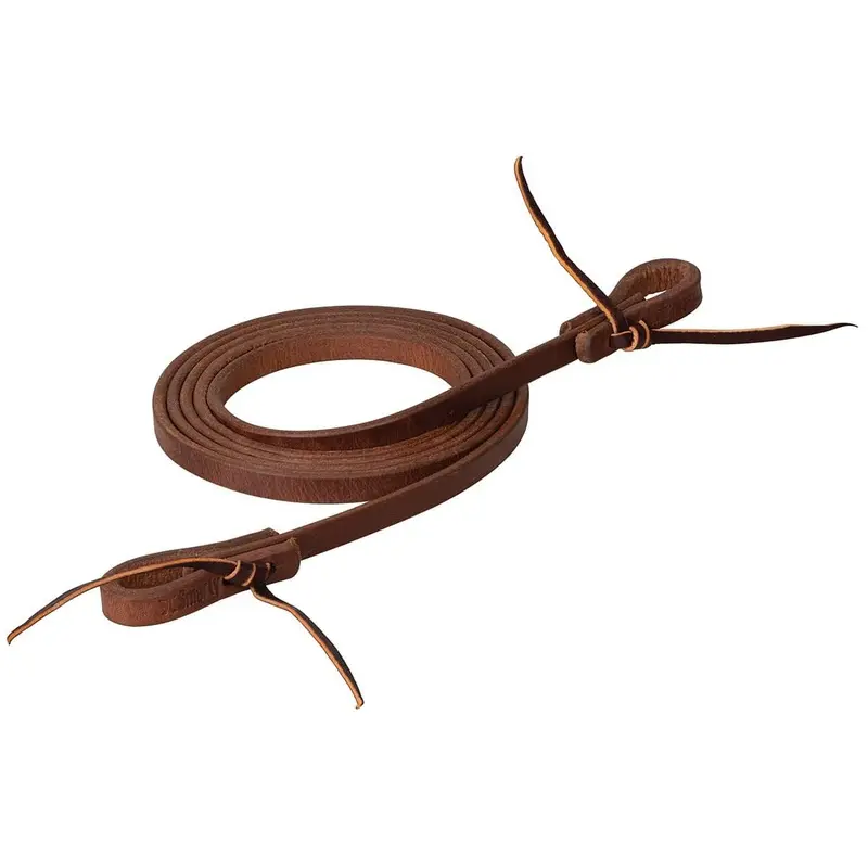 Smarty x Synergy Heavy Harness Leather Roper Rein with Loop End