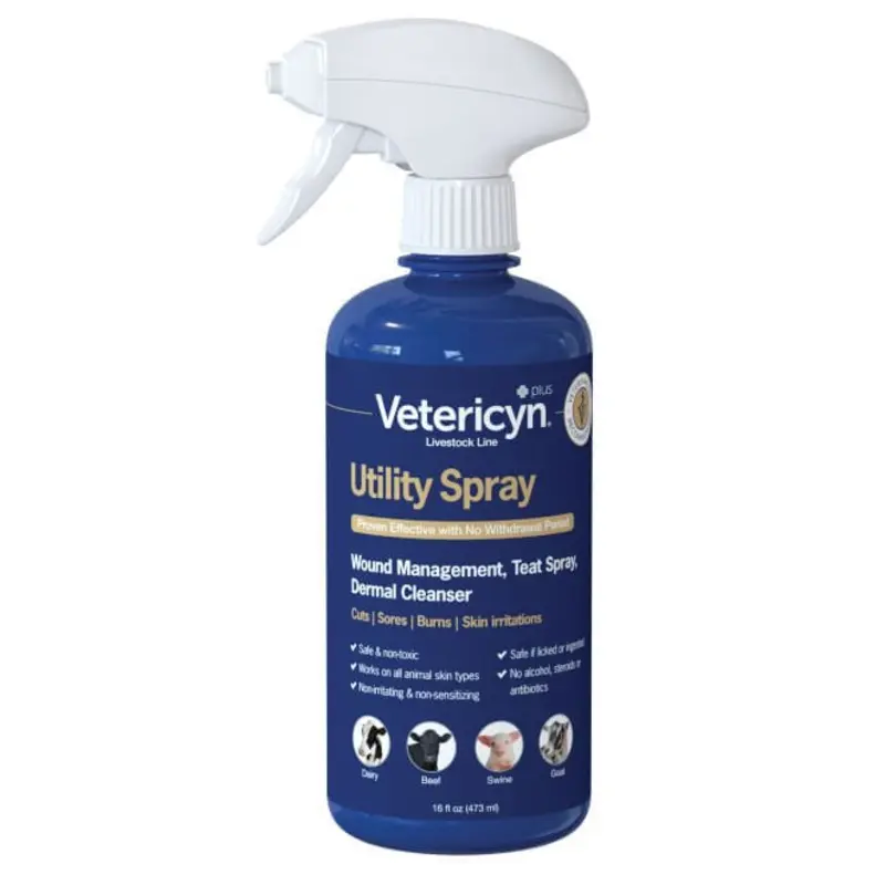 Vetericyn Plus Utility Spray, 16 oz