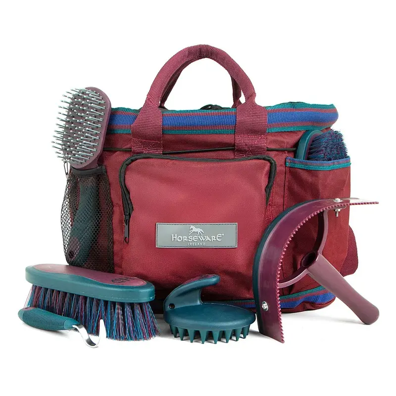 Rambo Grooming Kit, Burgundy
