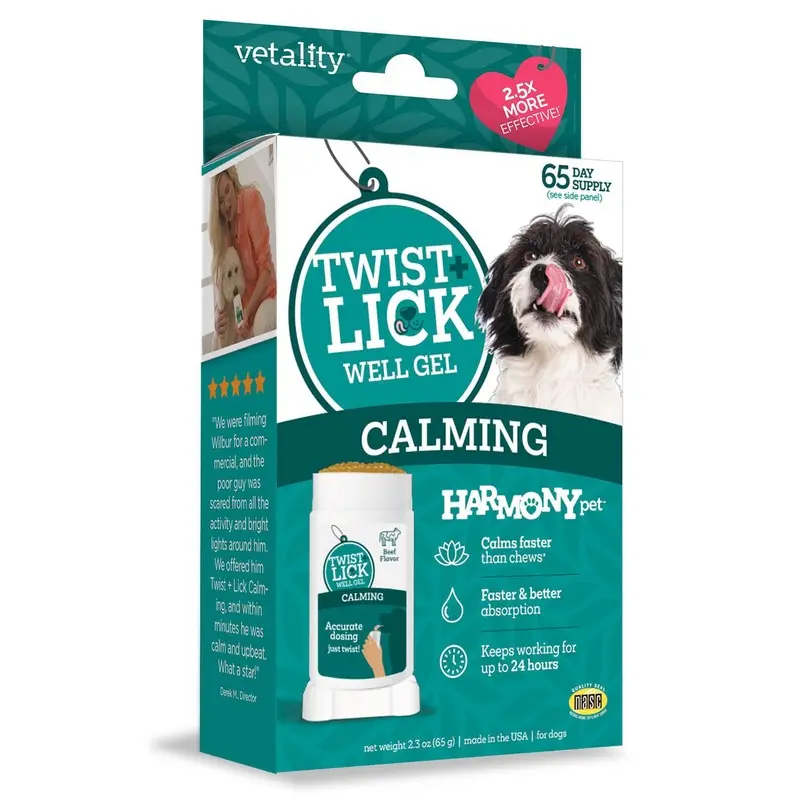 Twist & Lick Calming Supplement for Dogs