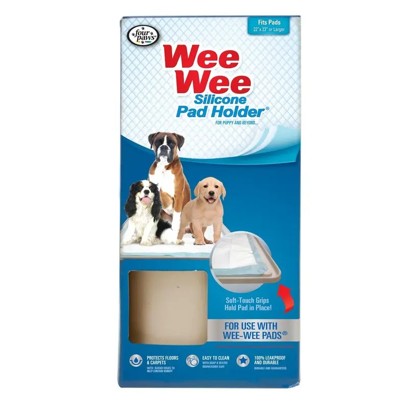 Wee-Wee Silicone Dog Housebreaking Pad Holder, 22" x 23"