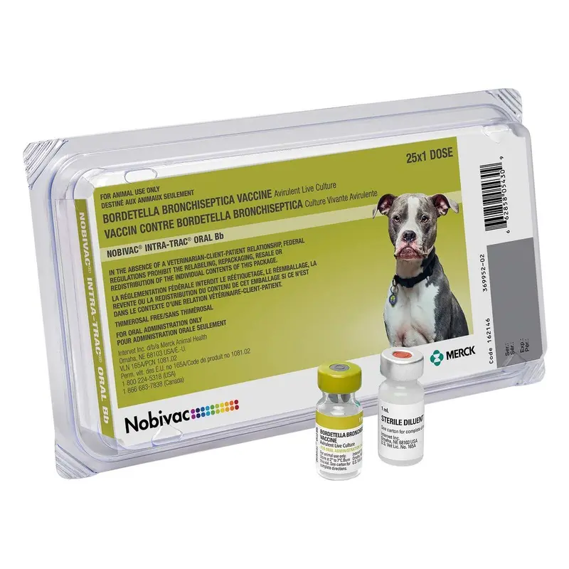 Nobivac Intra-Trac Oral Bb Dog Vaccine, 25 x 1 Doses
