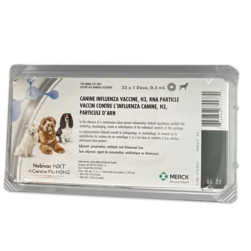 Nobivac NXT Canine Influenza H3N2 Dog Vaccine, 25 x 1 Dose