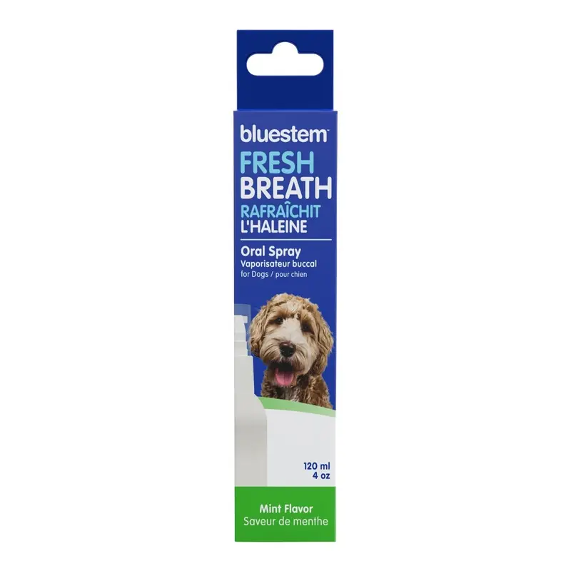 bluestem Oral Dog Spray, Mint, 4 fl oz