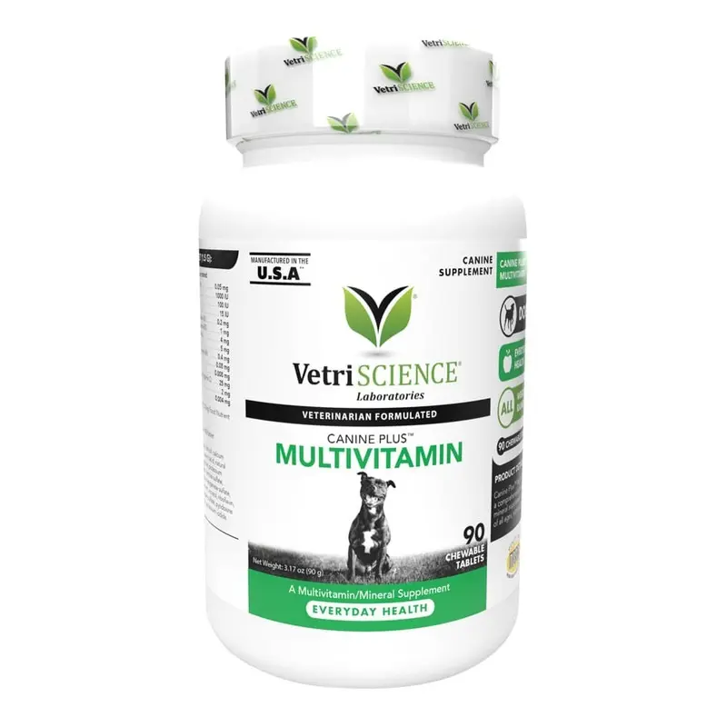Canine Plus Multivitamin Formula for Dogs, 90 Chewable Tablets