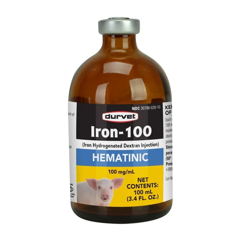 Iron-100 Inj. Hydrogenated Dextran, 100 ml