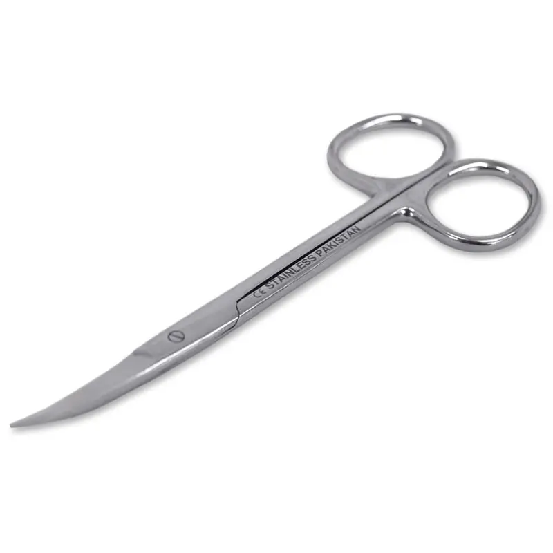 Iris Scissors, Curved, 4.5"