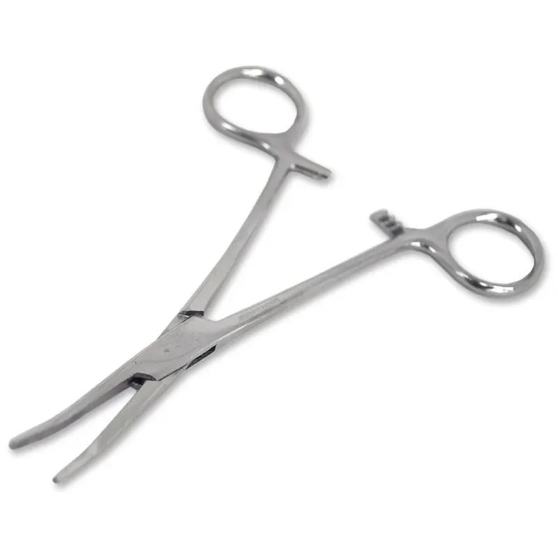 Kelly Forceps, Curved, 5 1/2"