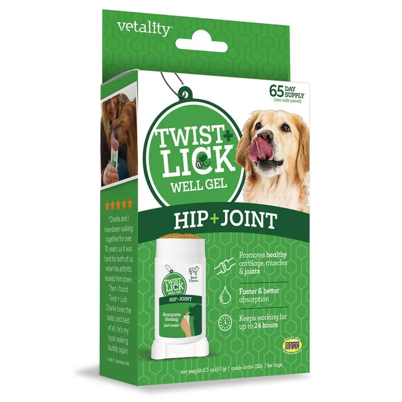 Twist & Lick Hip & Joint Supplement for Dogs