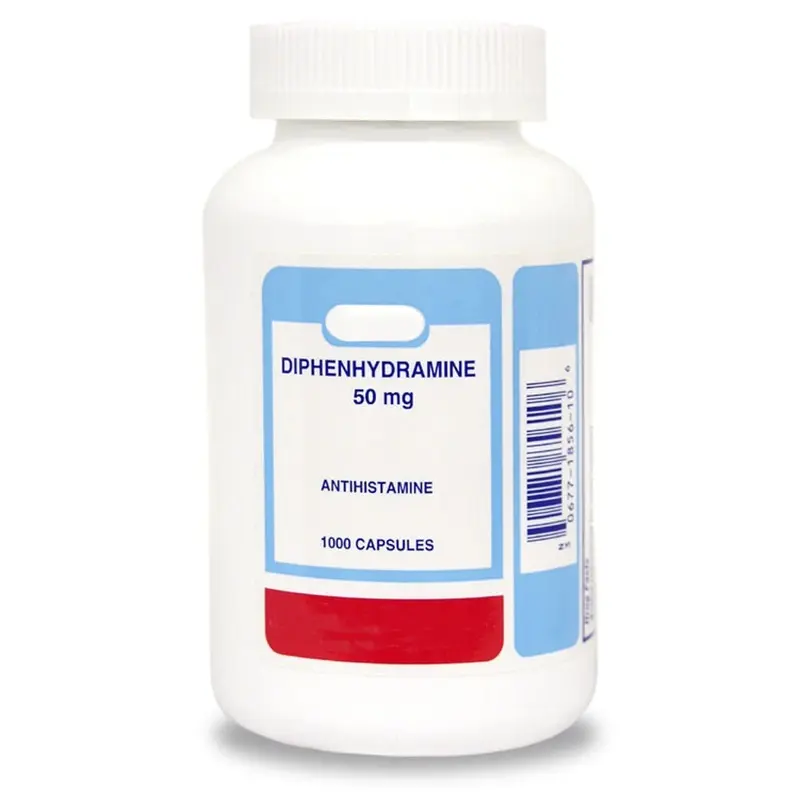 Diphenhydramine Hydrochloride Capsules, 50 mg x 1000 ct