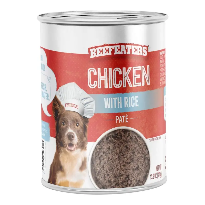 Beefeaters Chicken with Rice Pate, 13.2 oz, Case of 12