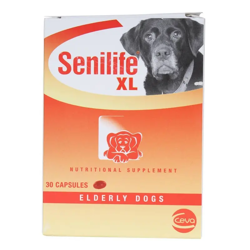 Senilife XL Nutritional Supplement for Elderly Dogs, 30 ct