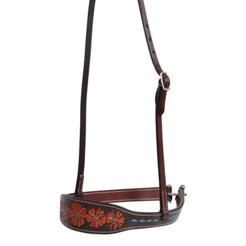 Professional's Choice Floral Tiedown Noseband, Full