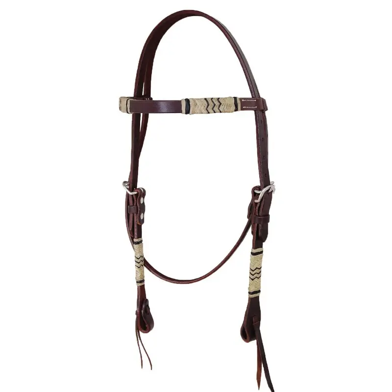 Rawhide Braided Browband Headstall