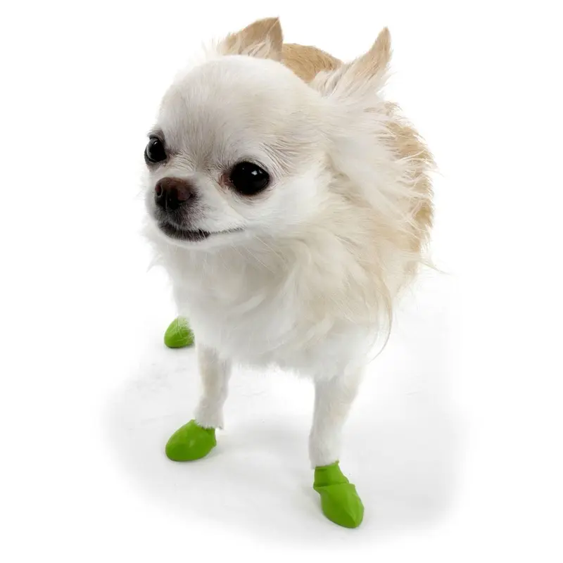 PawZ Waterproof Dog Boots  Disposable, Reusable, Non-Slip Paw Protectors, 12 Pack