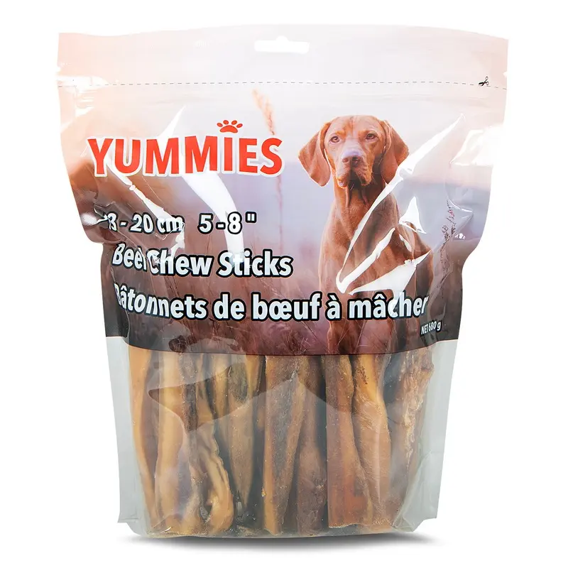 Yummies Beef Chew Sticks, 5" - 8", 680 g