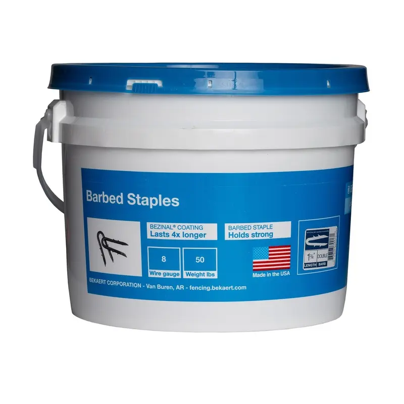 Bekaert 8 Gauge Double Barbed Fence Staples