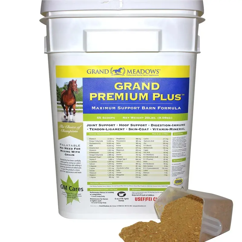 Grand Premium Plus All-in-One Supplement for Horses