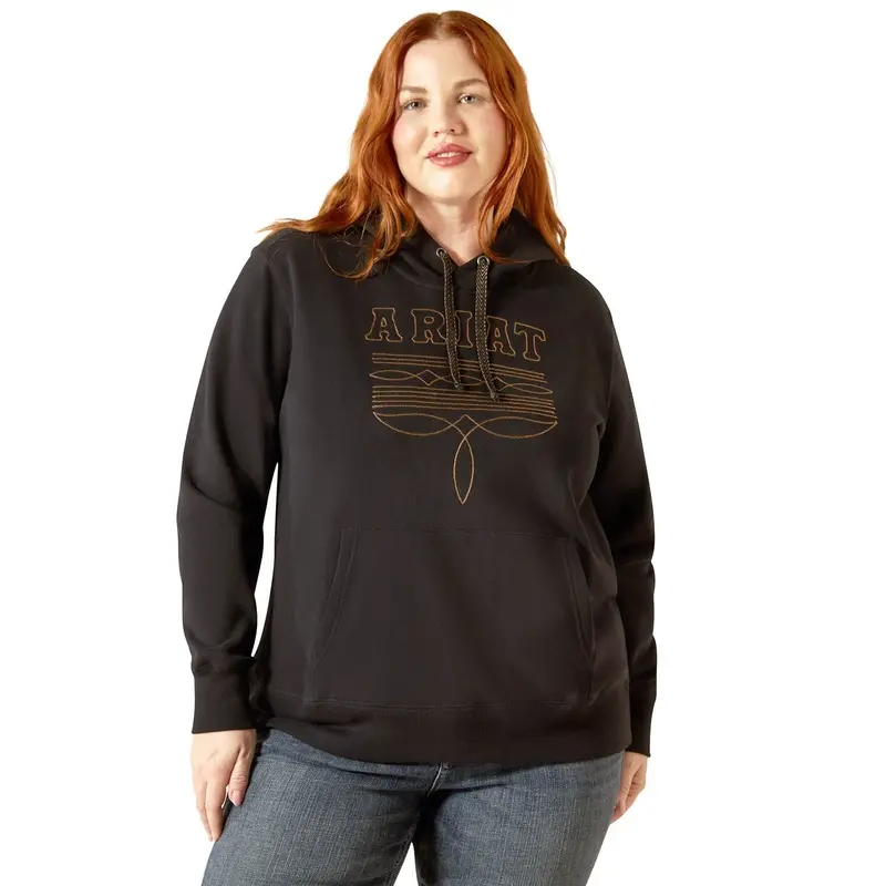 Ariat Womens Booted Logo Hoodie