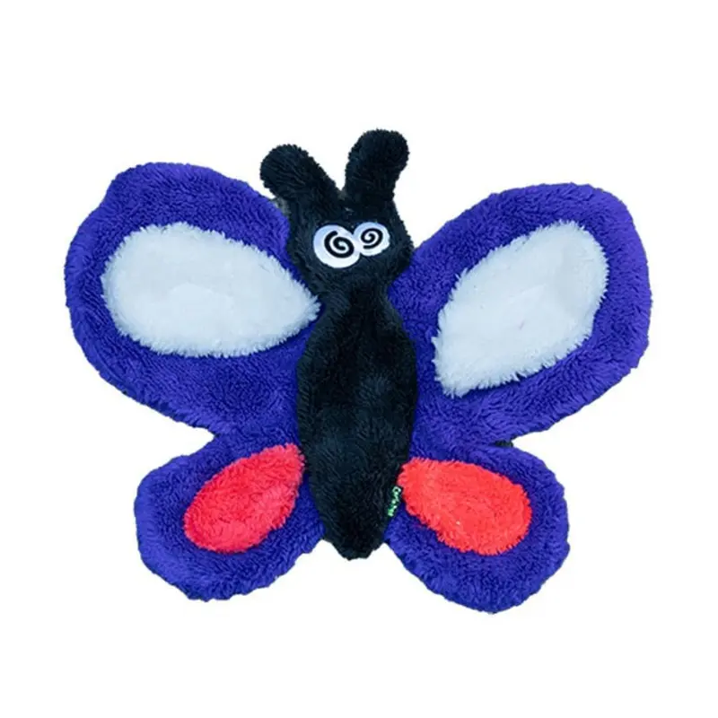 Duraplush Butterfly Dog Toy