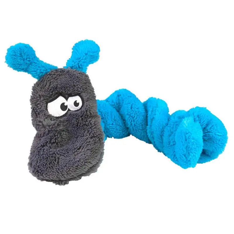 Duraplush Coil Caterpillar Dog Toy