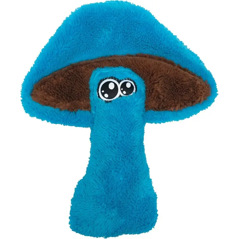 Duraplush Mushroom Dog Toy, Assorted Colors