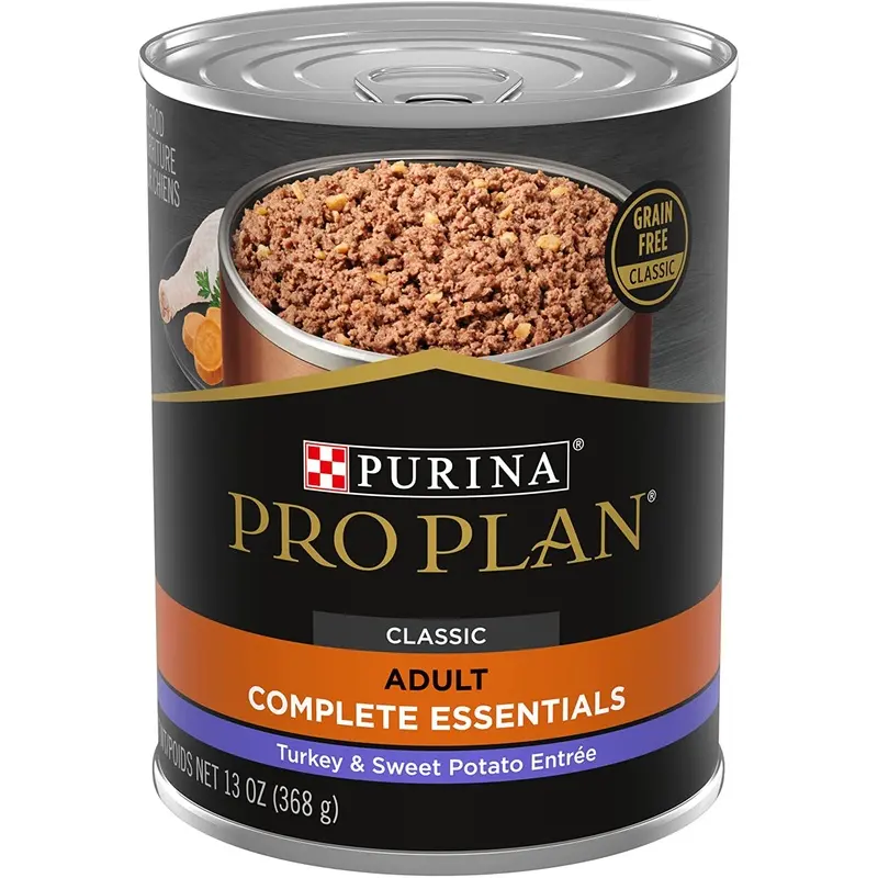 Purina Pro Plan Grain Free Adult Canned Wet Dog Food  (12) 13 oz. Cans