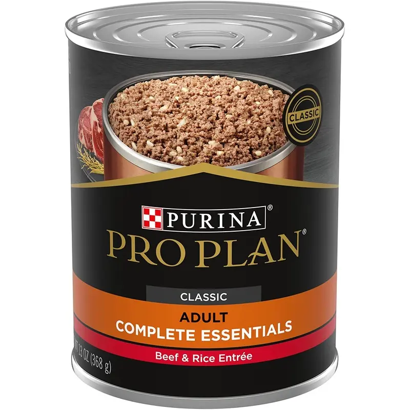 Purina Pro Plan High Protein, Pate Adult Wet Dog Food (12) 13 oz. Cans