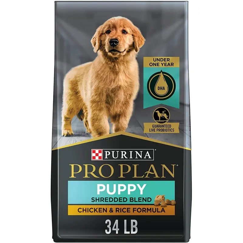 Purina Pro Plan Puppy Chicken & Rice Dry Dog Food 34 lb. Bag