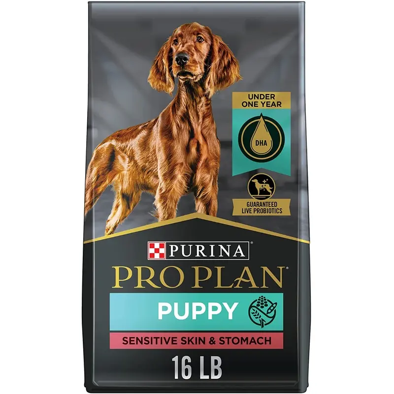 Purina Pro Plan Sensitive Skin & Sensitive Stomach Puppy Dry Dog Food 16 lb. Bag