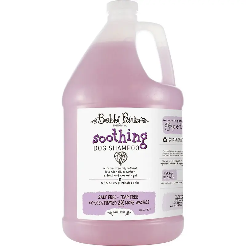 Bobbi Panter Soothing Dog Shampoo, 1-gal bottle, 2 Count