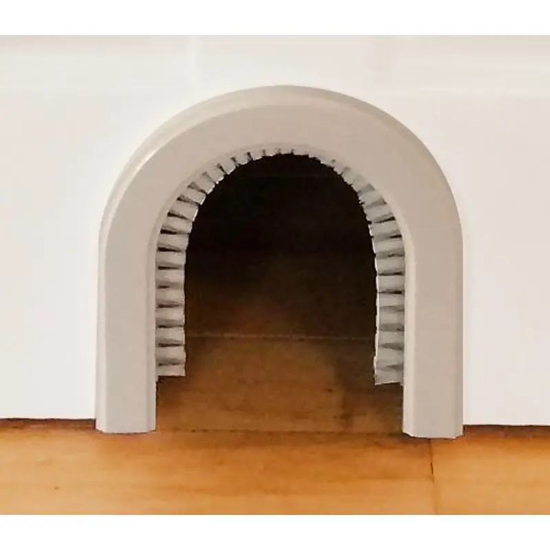Cathole Cat Door with Brush