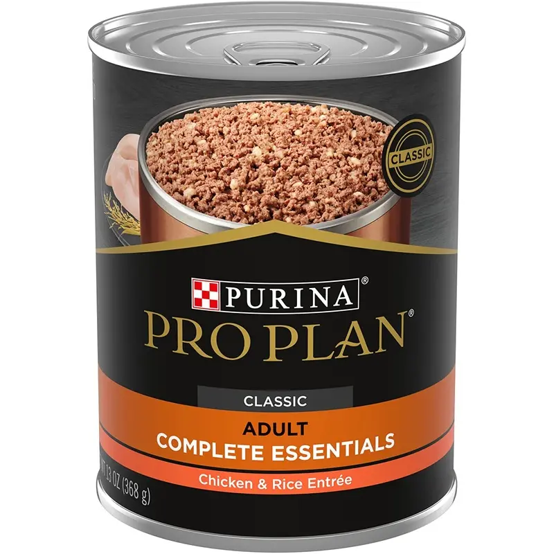 Purina Pro Plan High Protein, Pate Adult Wet Dog Food 13-Ounce Can, Pack of 12