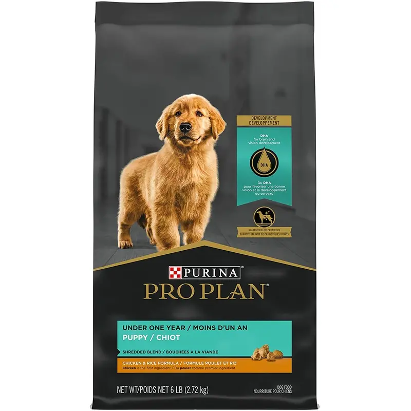 Purina Pro Plan Puppy Chicken & Rice Dry Dog Food 6 lb. Bag