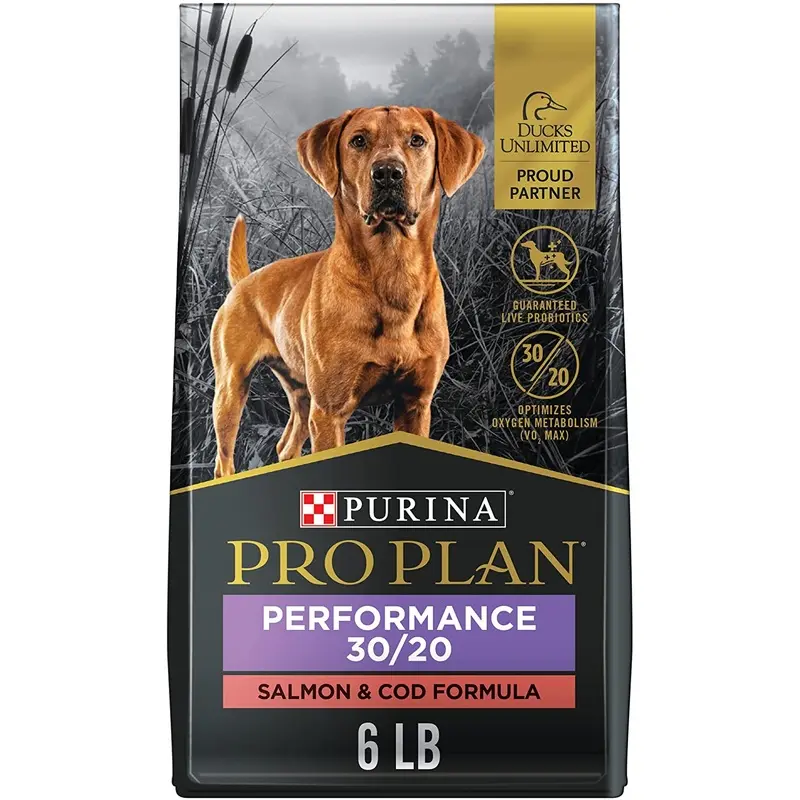 Purina Pro Plan Sport Performance 30/20 Salmon and Cod Formula Dry Dog Food  6 lb. Bag