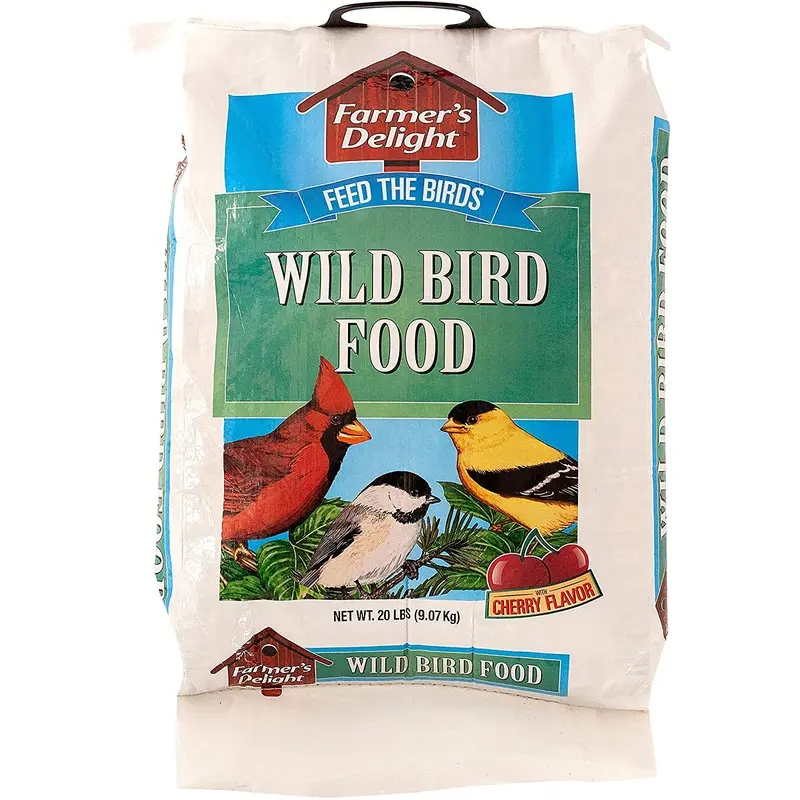 Wagners 53003 Farmers Delight Wild Bird Food with Cherry Flavor, 20-Pound Bag