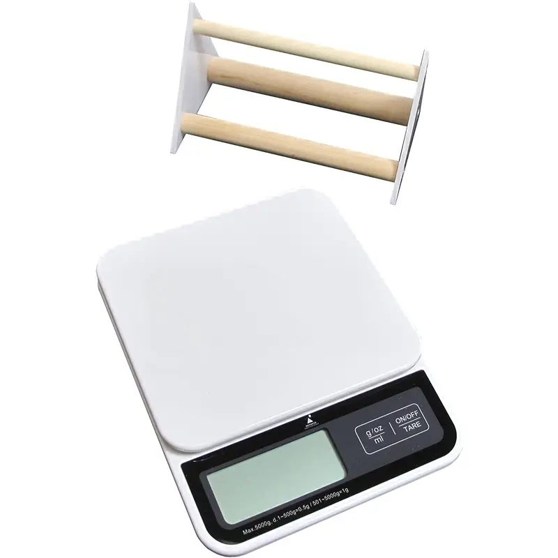 W.C. Redmon Deluxe Digital Small Animal and Aviary Scale with Perch, Golds & Yellows