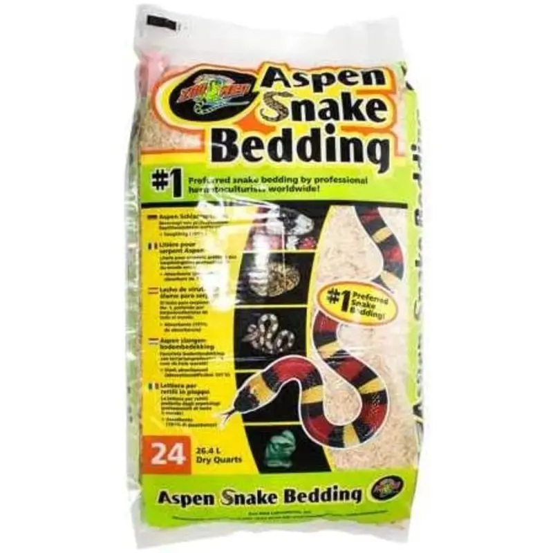Zoo Med Aspen Snake Bedding, 24 quart