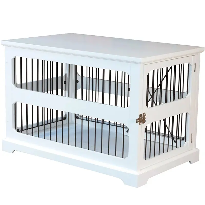 Zoovilla Medium Slide Aside Crate and End Table, White