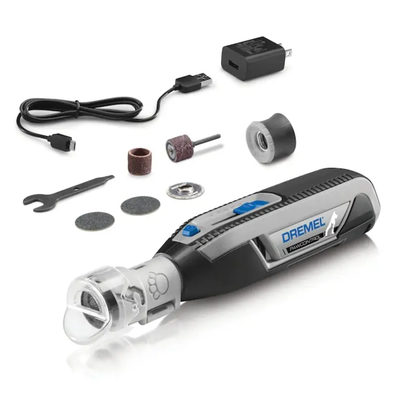 Dremel  PawControl 9-Piece Variable Speed Cordless 4-Volt Pet Grooming Rotary Tool