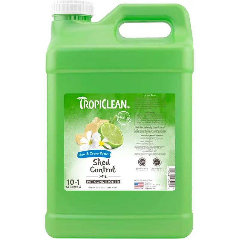 TropiClean Lime & Cocoa Butter Deshedding Dog Conditioner (2.5-gal bottle)