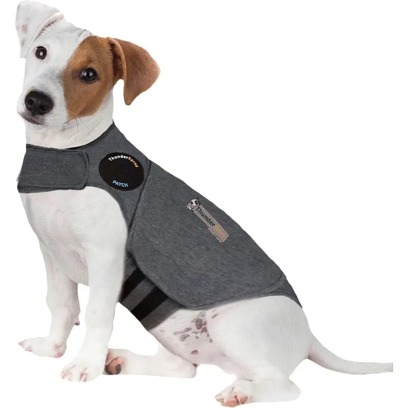 Thundershirt Classic Dog Anxiety Jacket, Small, Heather Grey