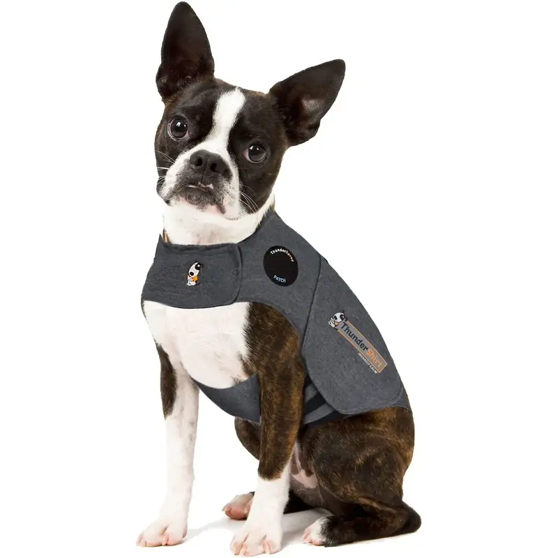 Thundershirt Classic Dog Anxiety Jacket, XS, Heather Grey