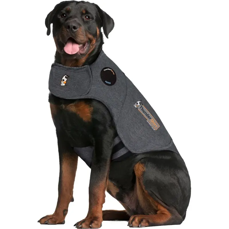 Thundershirt Classic Dog Anxiety Jacket, XX-Large, Heather Grey