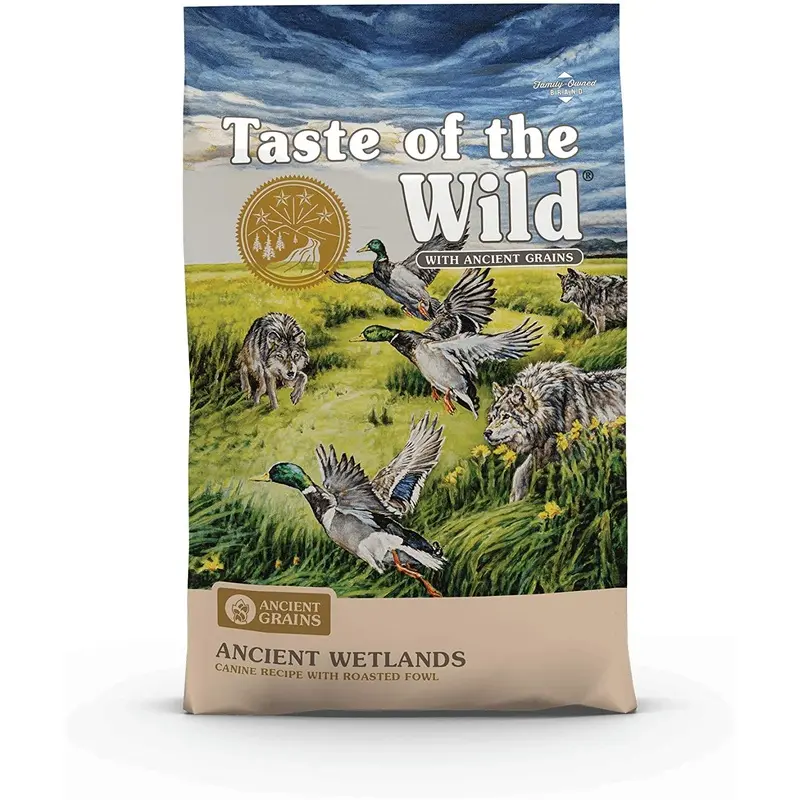 Taste of the Wild Ancient Wetlands with Roasted Fowl and Ancient Grains Dry Dog Food