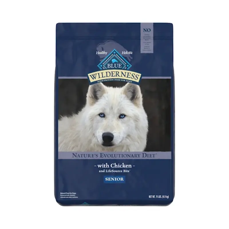 Blue Buffalo Wilderness High Protein, Natural Senior Dry Dog Food