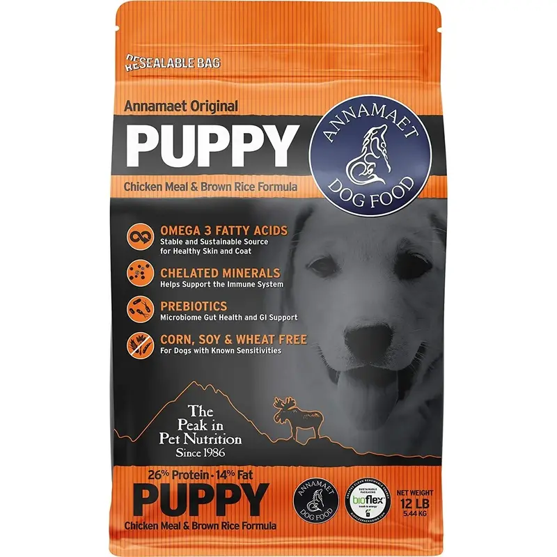 Annamaet Original Puppy Dry Dog Food (Chicken & Brown Rice) 12-lb Bag