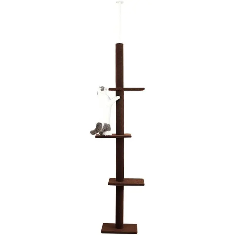 Cat Craft Floor-to-Ceiling Carpet Cat Tree