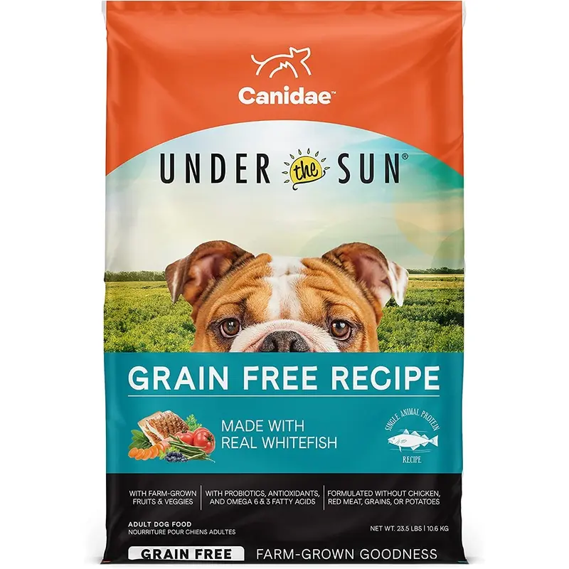 CANIDAE Under the Sun Grain-Free Adult Whitefish Recipe Dry Dog Food 23.5-lb bag