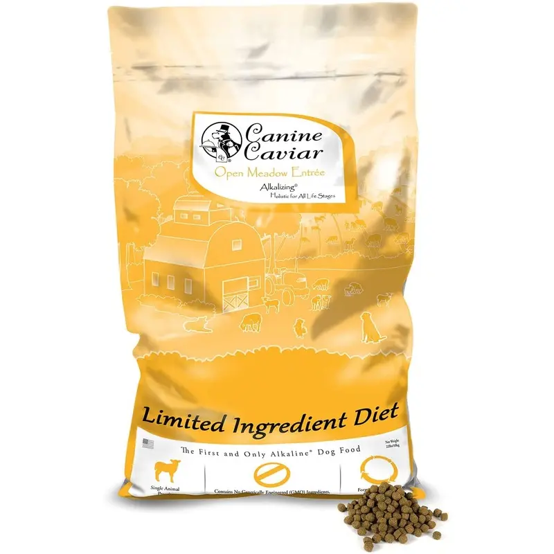 Canine Caviar Open Meadow Alkaline Holistic Entree Dry Dog Food 22 Pound (Pack of 1)